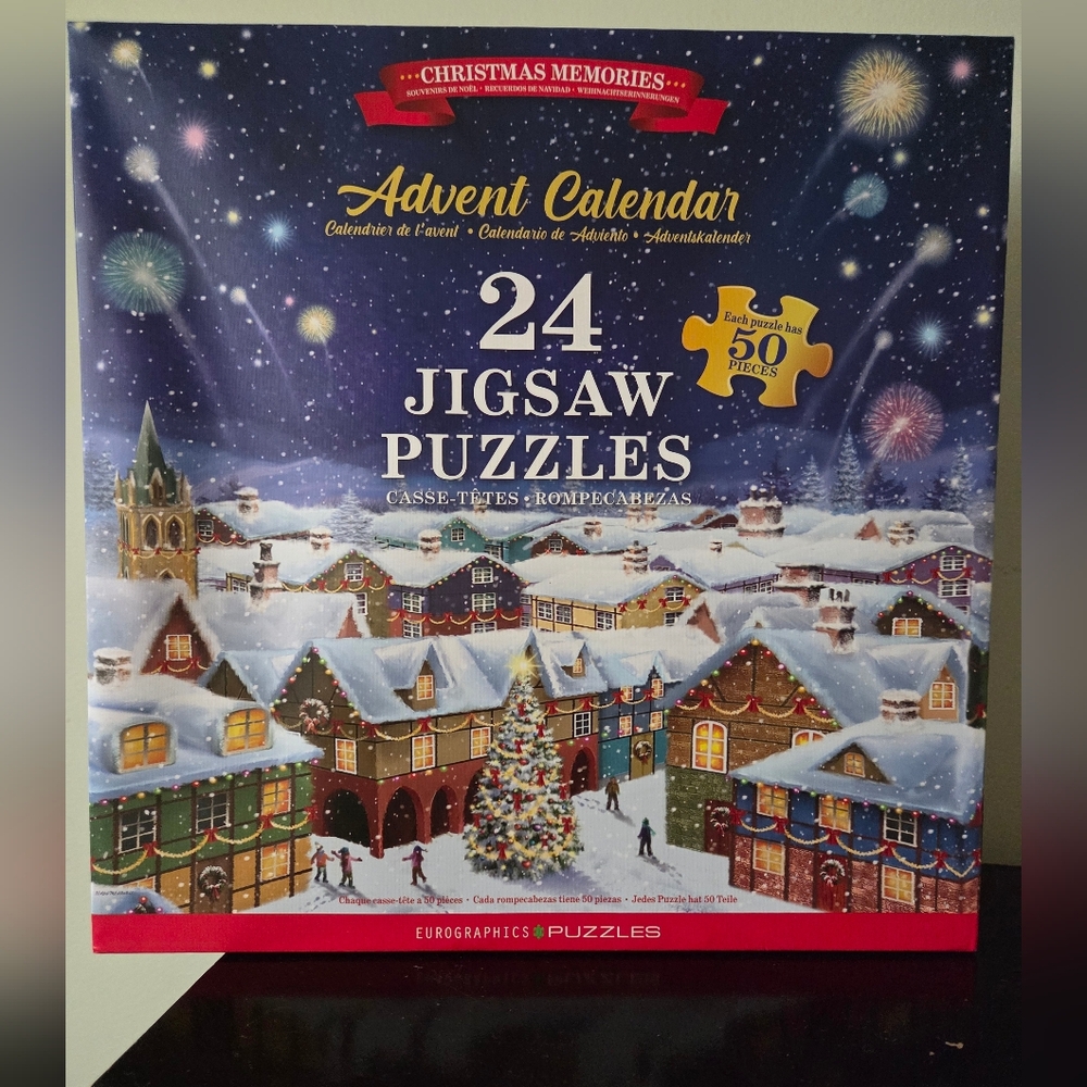 Christmas Memories Advent Calendar Jigsaw Puzzle